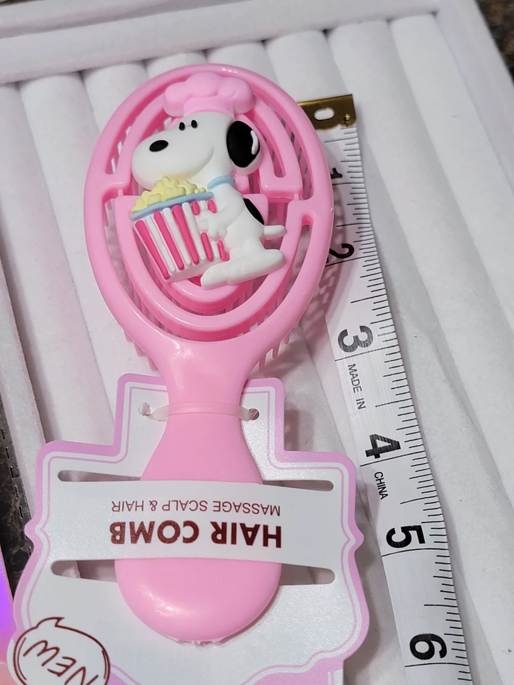 Pink Floral Spiral Notebook + Pink Brush & Hair Ties Set